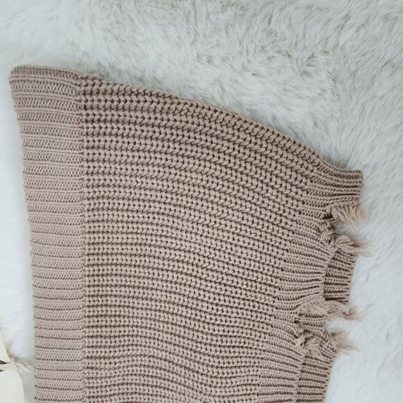 NEW Ser.O.Ya By Retrofete Ember Natural Knit Sleeveless Bandeau Tube Crop Top - Picture 9 of 11